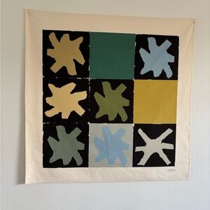 Upton Art Serene Sage Canvas (36 x 36)